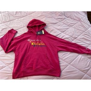 NWTS women’s Champion power blend pullover style hoodie large